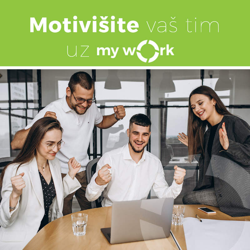 Upravljanje vremenom i kako My Work softver za evidenciju radnog vremena može da pomogne (2) Motivisan tim kome pomaže softver za evidenciju radnog vremena da se bolje organizuje