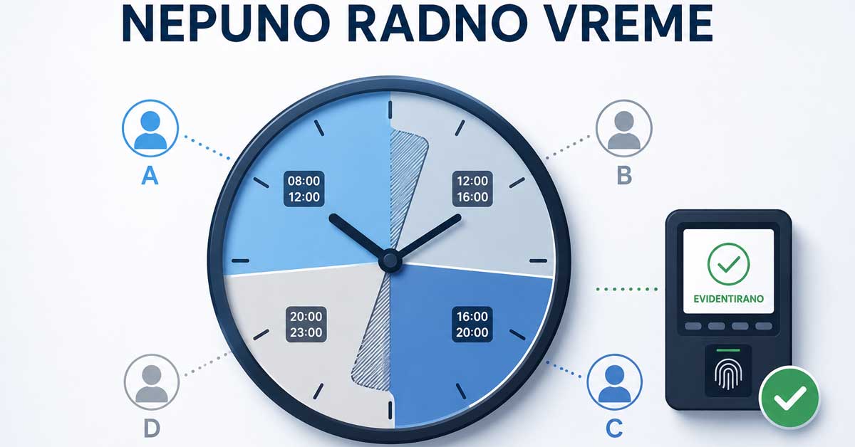 Nepuno radno vreme: zašto je evidencija teža nego što deluje?
